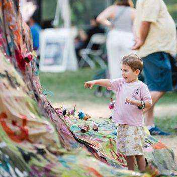 turquoise raindrop on coral background